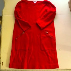 CrewCuts Red Pocket Dress